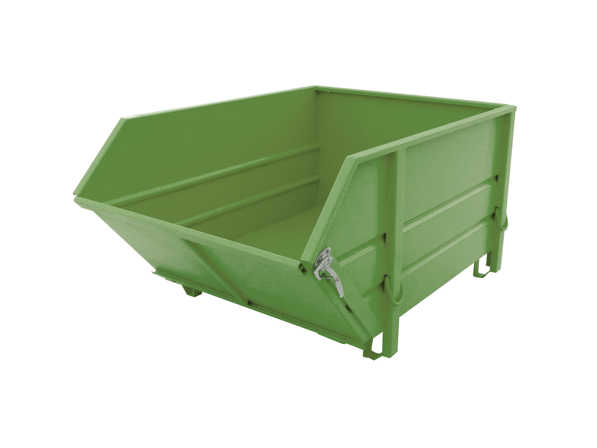 Baustoffbehälter Typ BBK RAL 6011 Resedagrün